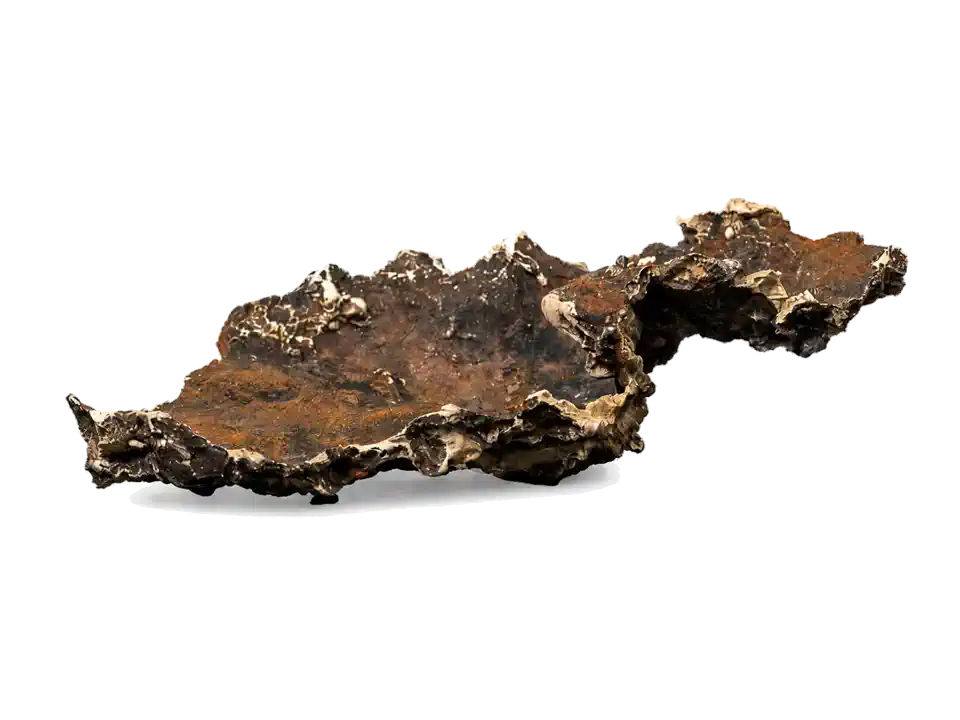 Slab No. 54 rock creation isolated against a white background