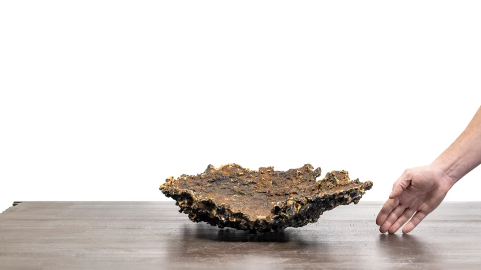 Rock creation Slab No. 59 — Low overall view